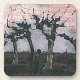 Vincent van Gogh Tree paintings Coaster