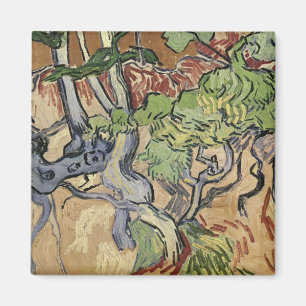 Vincent van Gogh Tree roots, 1890 Magnet