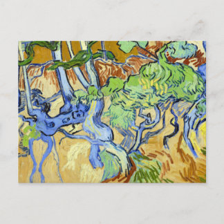 Vincent van Gogh Tree Roots Postcard