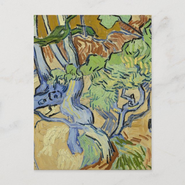 Vincent van Gogh - Tree roots Postcard (Front)