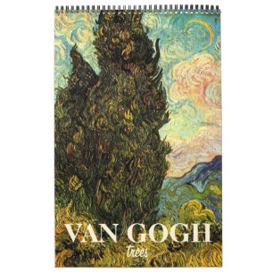 Vincent van Gogh Trees and Nature Calendar