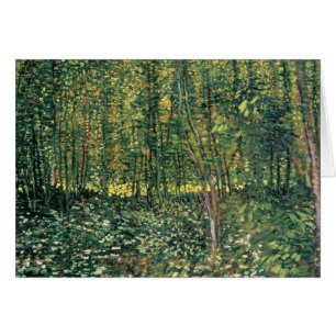 Vincent van Gogh Trees and Undergrowth, 1887
