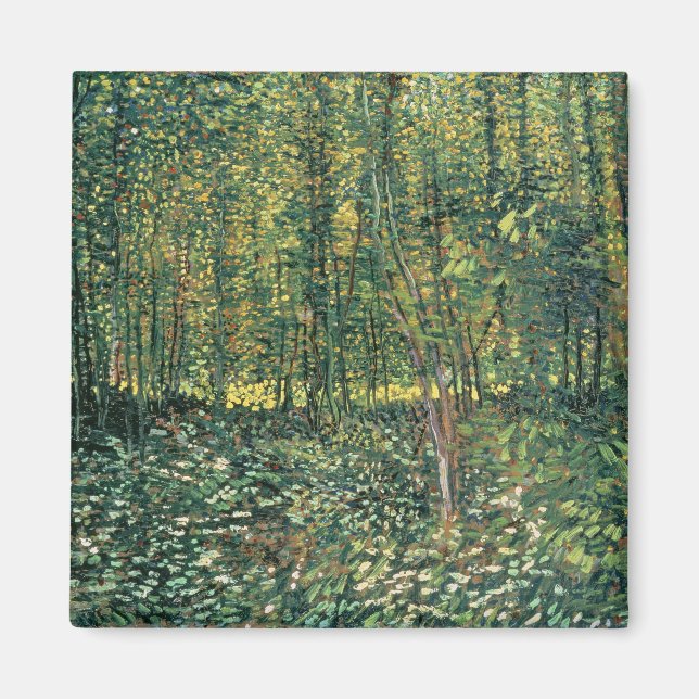 Vincent van Gogh | Trees and Undergrowth, 1887 Magnet (Front)