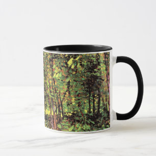 Vincent Van Gogh - Trees And Undergrowth Fine Art Mug