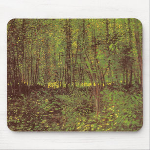 Vincent van Gogh - Trees and Undergrowth Mouse Mat
