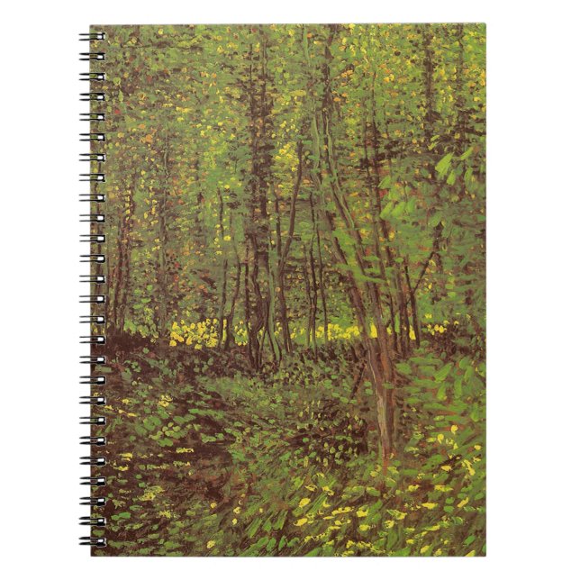 Vincent van Gogh - Trees and Undergrowth Notebook (Front)