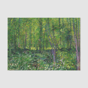 Vincent Van Gogh Trees And Undergrowth Tissue Paper