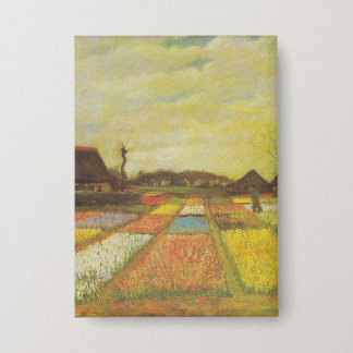 Vincent Van Gogh Tulip Fields Button Gift