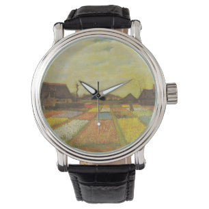 Vincent Van Gogh Tulip Fields Gift Classy Watch
