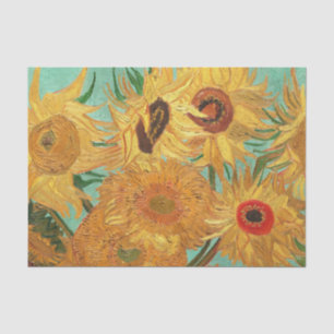 Vincent Van Gogh Twelve Sunflowers In A Vase Tissue Paper