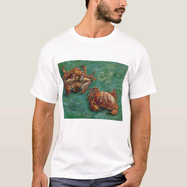 Vincent Van Gogh, Two Crabs T-Shirt (Front)