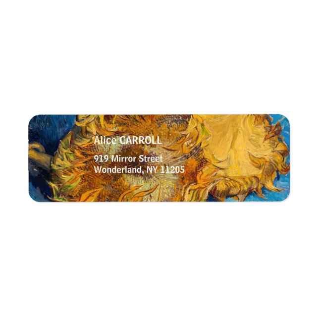 Vincent van Gogh - Two Cut Sunflowers (Front)