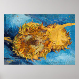 Vincent van Gogh - Two Cut Sunflowers Poster