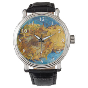 Vincent van Gogh - Two Cut Sunflowers Watch