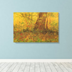 Vincent van Gogh - Undergrowth Canvas Print