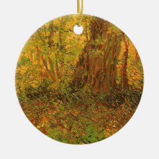 Vincent van Gogh - Undergrowth Ceramic Tree Decoration