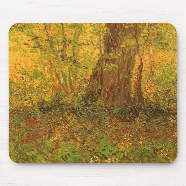 Vincent van Gogh - Undergrowth Mouse Mat (Front)