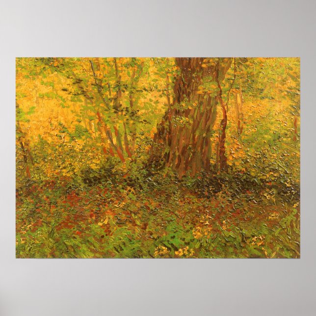 Vincent van Gogh - Undergrowth Poster (Front)