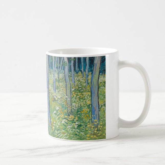 Vincent van Gogh - Undergrowth with Two Figures Coffee Mug (Right)