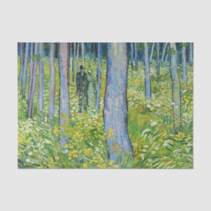 Vincent van Gogh - Undergrowth with Two Figures Tissue Paper
