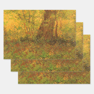 Vincent van Gogh - Undergrowth Wrapping Paper Sheet