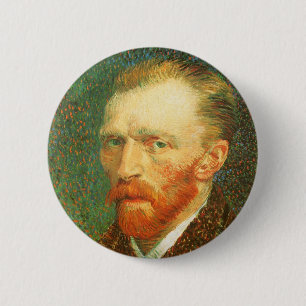 Vincent van Gogh - Van Gogh Self Portrait 6 Cm Round Badge