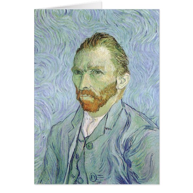 Vincent van Gogh - Van Gogh Self Portrait in Blue (Front)