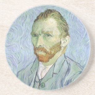Vincent van Gogh - Van Gogh Self Portrait in Blue Coaster