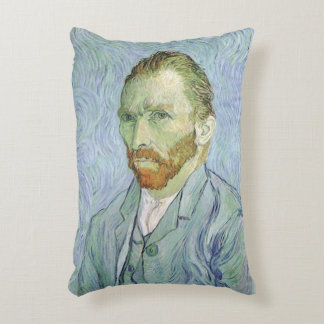Vincent van Gogh - Van Gogh Self Portrait in Blue Decorative Cushion