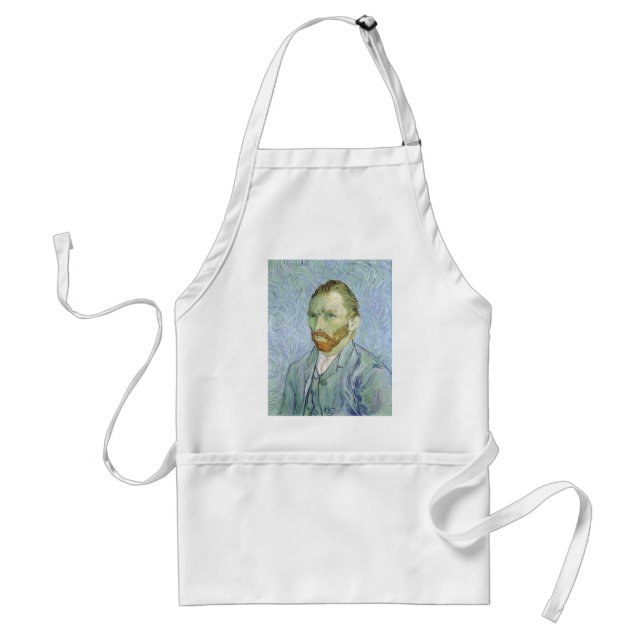 Vincent van Gogh - Van Gogh Self Portrait in Blue Standard Apron (Front)