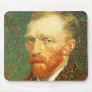 Vincent van Gogh - Van Gogh Self Portrait Mouse Mat