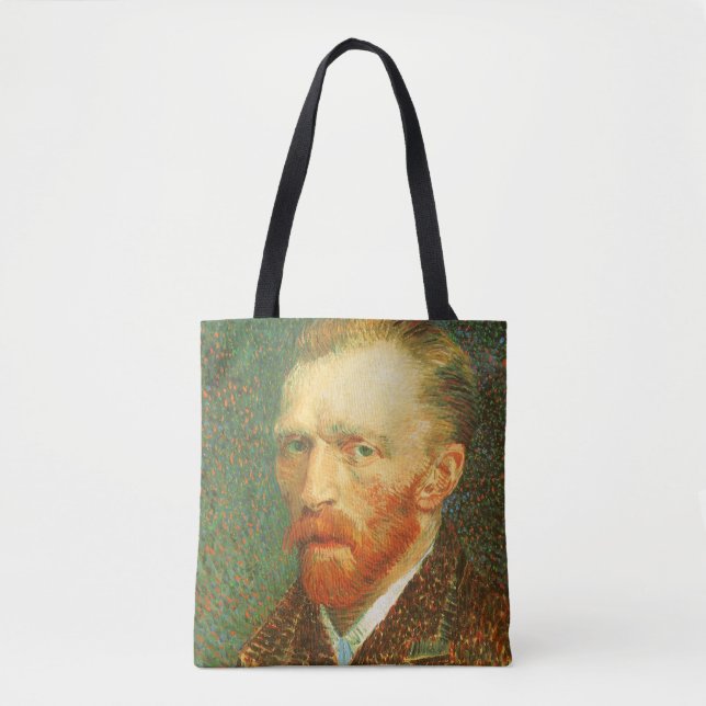 Vincent van Gogh - Van Gogh Self Portrait Tote Bag (Front)