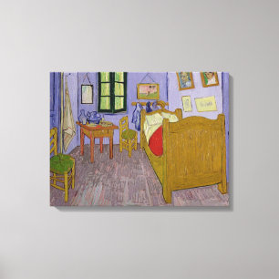 Vincent van Gogh Van Gogh's Bedroom at Arles Canvas Print