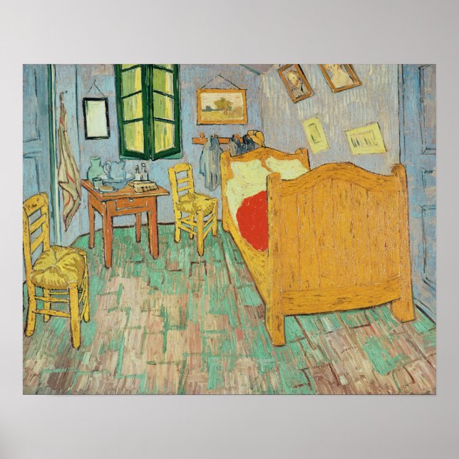 Vincent van Gogh | Van Gogh's Bedroom at Arles Poster (Front)