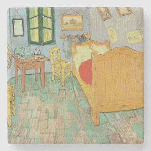 Vincent van Gogh Van Gogh's Bedroom at Arles Stone Coaster