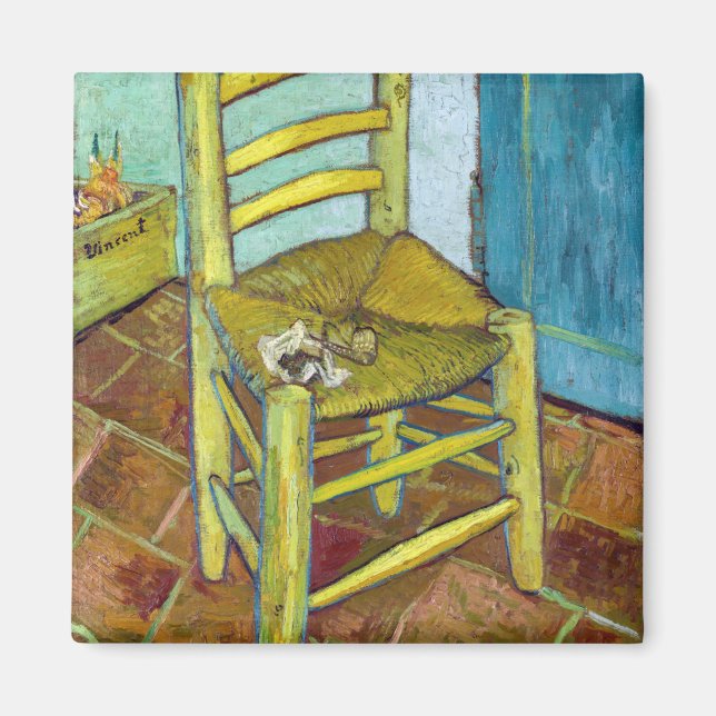 Vincent van Gogh - Van Gogh's Chair Magnet (Front)