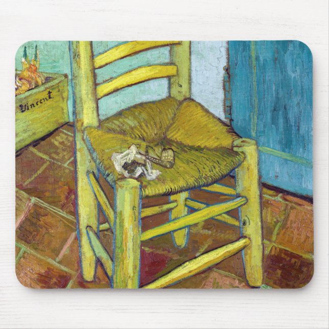 Vincent van Gogh - Van Gogh's Chair Mouse Mat (Front)