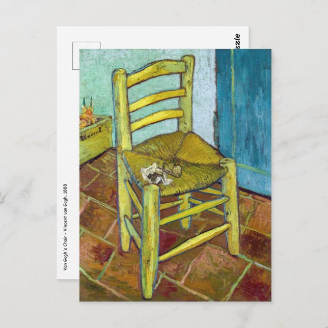 Vincent van Gogh - Van Gogh's Chair Postcard (Front/Back)