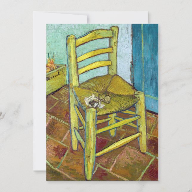 Vincent van Gogh - Van Gogh's Chair Thank You Card (Front)