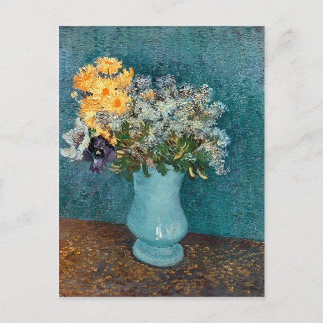 Vincent van Gogh | Vase of Flowers, 1887 Postcard (Front)