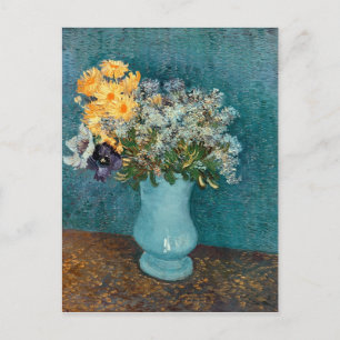 Vincent van Gogh   Vase of Flowers, 1887 Postcard