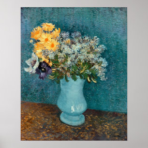 Vincent van Gogh   Vase of Flowers, 1887 Poster