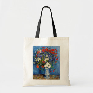 Vincent van Gogh - Vase with Cornflowers & Poppies Tote Bag
