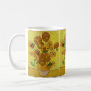 Vincent van Gogh - Vase with Fifteen Sunflowers Coffee Mug