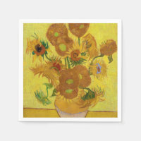 Vincent van Gogh - Vase with Fifteen Sunflowers
