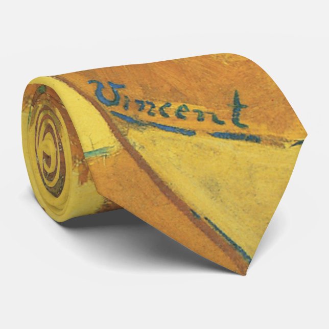Vincent van Gogh - Vase with Fifteen Sunflowers Tie (Rolled)