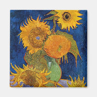Vincent van Gogh - Vase with Five Sunflowers