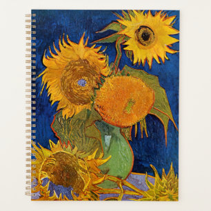 Vincent van Gogh - Vase with Five Sunflowers Planner