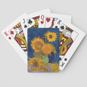 Vincent van Gogh - Vase with Five Sunflowers Playing Cards