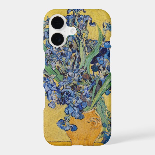 Vincent van Gogh - Vase with Irises (Back)